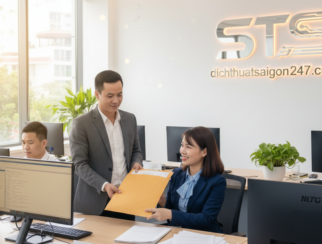 Văn phòng dịch thuật Sài Gòn 247 tại Hồ Chí Minh