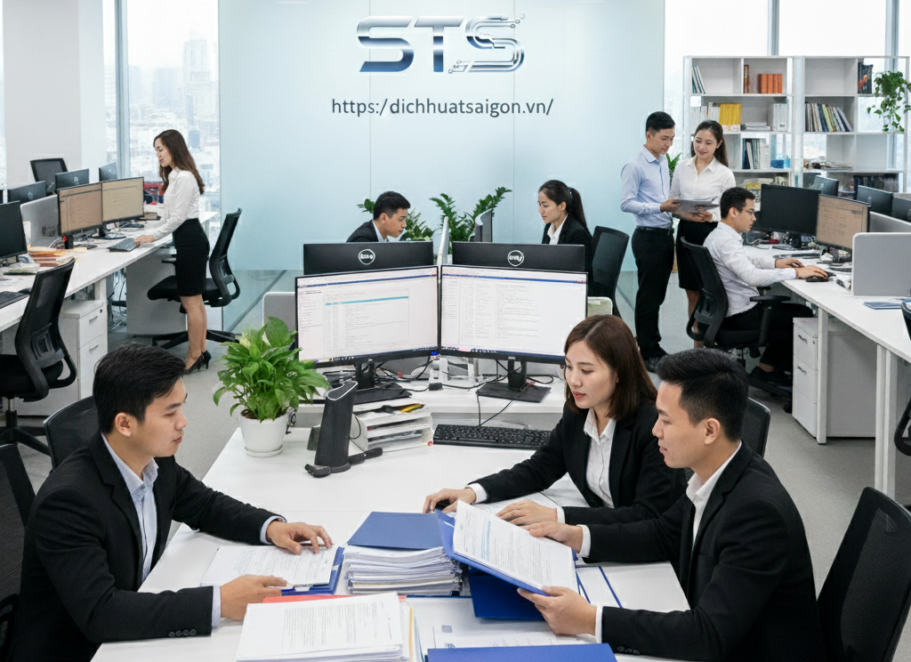 Văn phòng dịch thuật STS tại Hồ Chí Minh