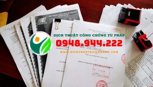 Dịch Thuật Công Chứng Quận Thanh Xuân